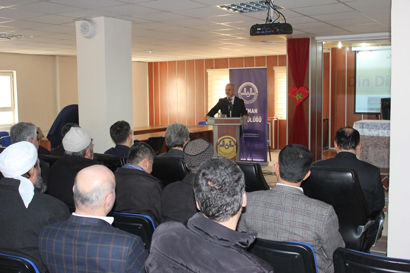 "Etkili Din Görevlisi Eğitim ve Gelişim" semineri düzenlendi